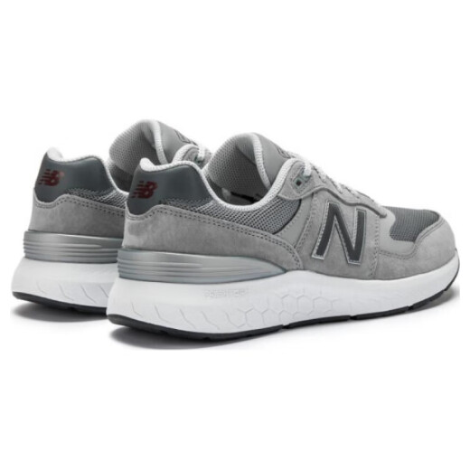 NEW BALANCE880v6Walking Comfortable Fabric Pig Skin Shock Absorbing Breathable Low Top Running Shoes Men's Gray Gray 40 D Width