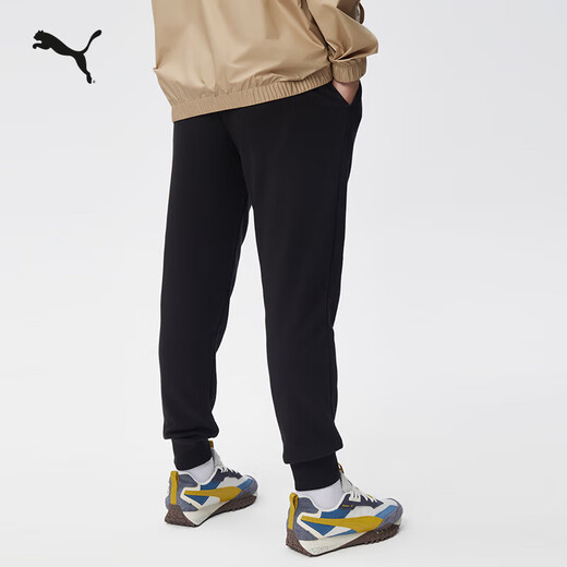 PUMA loose simple printed sports trousers men's new autumn casual knitted pants 681272