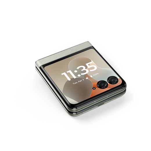 Motorola moto razr60 2025 flagship Hertz co-branded model 3.6-inch large external screen Sixth generation foldable new mobile phone 600,000 times folding certification Wet hand touch razr60 Marshmallow White 12G+512G Subsidized price Official authentic National warranty Post pictures and get gifts