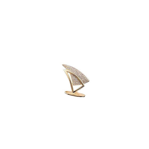 Puli UK NextVlone new high-end brooch for men and women smooth sailing navy sailboat brooch brooch star gold