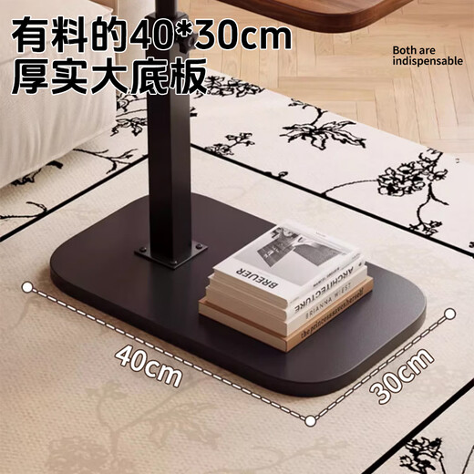 Peppa Pig champion bedside table can be lifted, rotated and multi-functional small table for home bedroom lazy desk mobile simple storage rack