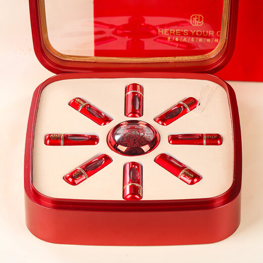 Safran-Geschenkbox Geschenk Red Window High-End Gift Box Tibetan Safran Safran [13g]