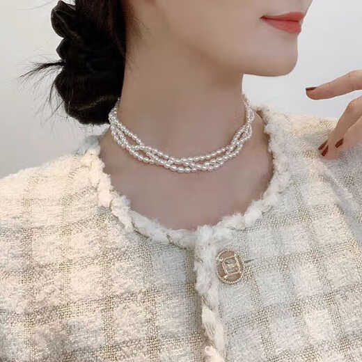 Xinheming's necklace to cover thyroid scars, DANKA, is an adjustable short neck chain that does not fade after surgery, a scar-covering clavicle chain