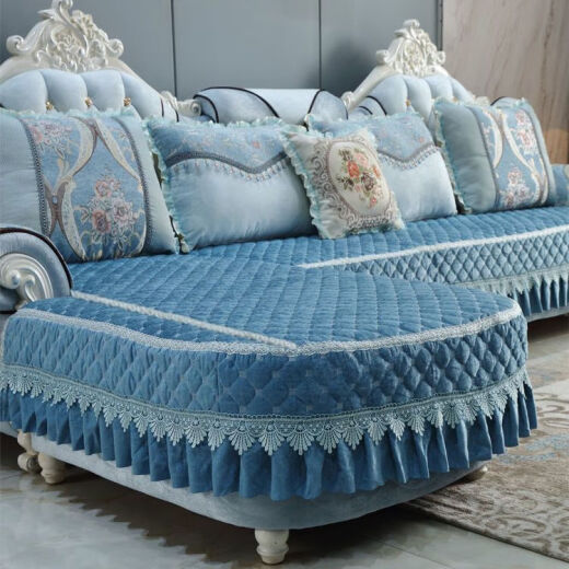 Canapé coussin haut de gamme de style européen [1592 personnes louées], ensemble universel tout compris, quatre saisons universelles de siège en U sur mesure, rouge, coussin de siège en U personnalisé 3 pièces