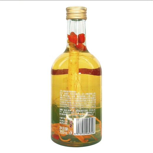 Qixian Ginseng, Wolfberry, Cordyceps Militaris 350mL (prepared with wine)