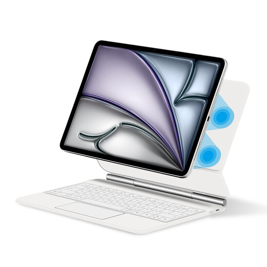 Клавиатура Magic Control Jiuyu Magic подходит для двойного подключения к контакту iPad Air M3.