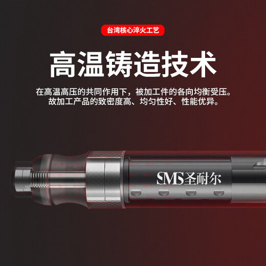 XMSJ气动打磨机风磨笔气磨工业级小型气动打磨抛光雕刻工具 版S-6636大扭力打磨套餐送