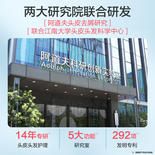 阿道夫洗发水沐浴露680ml*2大瓶套装 男女士去屑控油轻柔洗发膏护发蓬松 控油清爽洗发水680ml*2大瓶