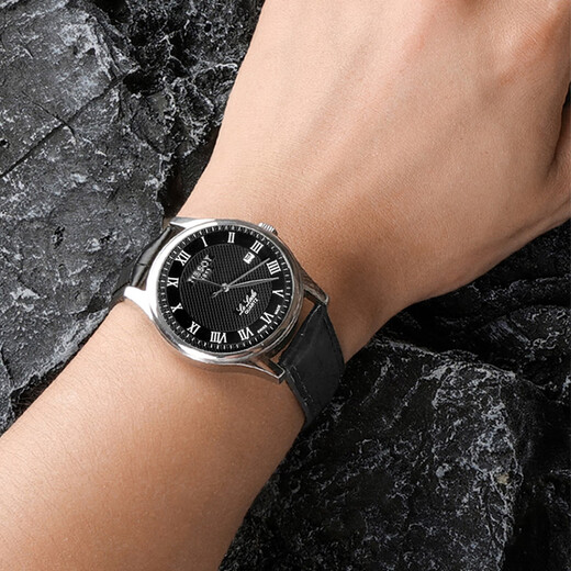 Shirui watch strap original, suitable for Tissot Le Locle watch strap genuine leather men's 1853 watch T41 Junya Duluer starfish leather watch strap men's 19mm pull buckle style