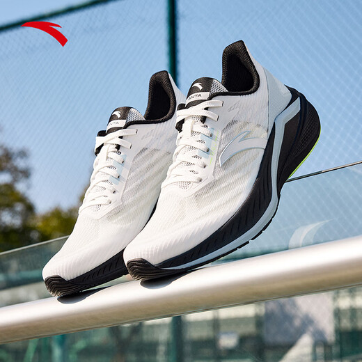 安踏凌风丨轻便缓震跑步鞋男鞋网面透气软底运动鞋慢跑鞋舒适跑鞋