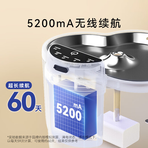 
Hippie dog and cat water dispenser constant temperature yogurt machine cat water drinking pet automatic heating water dispenser without plugging water dispenser flow 5200mA/2.5LPro model