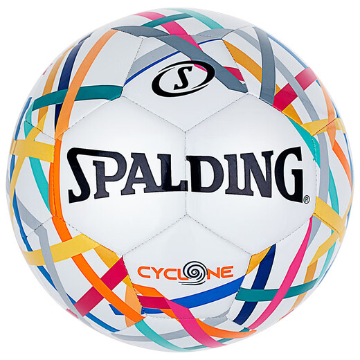 斯伯丁（SPALDING）官方正品Storm系列机缝5号足球软皮儿童训练专用 64-967Y(送足球) 5号球(正规11人制用)