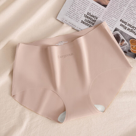 Glambody Magic Natural Línea Fitness Fitness Women's Women's Antibacterial Crotch sin clip Butt Cinco de niñas Medianas no firmadas NK1349 White L (100-120Jin [Jin equivale a 0.5 kg])
