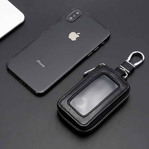 LVOSF Mini version Home Key Sac taille suspendue Coréen Version coréenne grande capacité Modèle Modèle Fashion Clé Universal Key Sac pour les femmes Luxe Luxury Brand Women Sac - noir - Matériel ordinaire