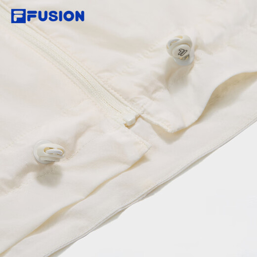 FILA FUSION赵露思同款斐乐潮牌梭织外套女2025夏休闲宽松防晒凉感上衣