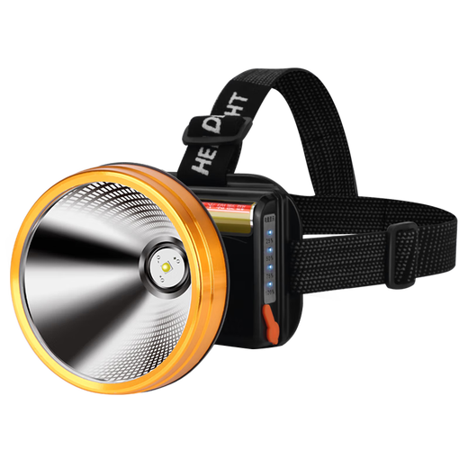 
General Guangming [Official Direct Sales] High-Ball Headlight Charging Super Bright Long-Range Range Extra Long Torch Head-mounted Large Capacity Lithium Battery [9923] White Light-High Bright P90-Battery 12 Small