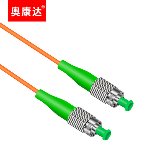 Aokonda Multimode Single Core Gigabit Fiber Fibre Jumper LC/SC/FC/ST/Interface Broadcast FC/APC-SC/APC Multimode Fibre Jumper-Erweiterung Jumper Tail Fibre Custom Länge FC (APC) -FC (APC) Multimode Single Core 3-Meter