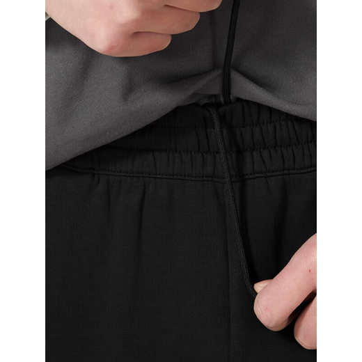 阿迪达斯（adidas）男裤冬季新款小脚裤子运动裤针织收口休闲跑步长裤GK9226 IX8349/黑色 束脚裤 L /180/86A