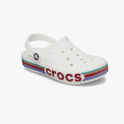卡骆驰（crocs）男女童鞋24秋季新款平底凉鞋轻便洞洞鞋9731-100官方旗舰 209731-100 25.5 C9(25-26)