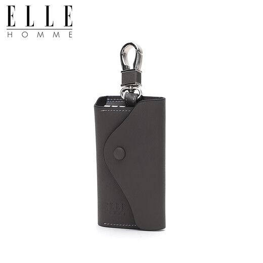 ELLE HOMMEELLEHOMME Key Sac pour les affaires pour hommes Business Casual Taie suspendue Céquette de vache en cuir Casque Coure de protection Gray Ed382300750