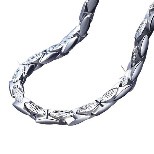 DL 1998 Fat Dong Lai same style platinum necklace men cool and handsome platinum pt950 platinum necklace pendant pt999 platinum model 62CM