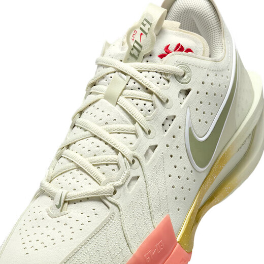 NIKE Men's Basketball Shoes G.T. CUT 3 Sports Shoes DV2918-005 Light Platinum 42