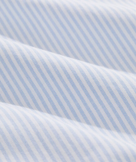 Vineyard vines boys striped stretch oxford shirt ocean breeze medium