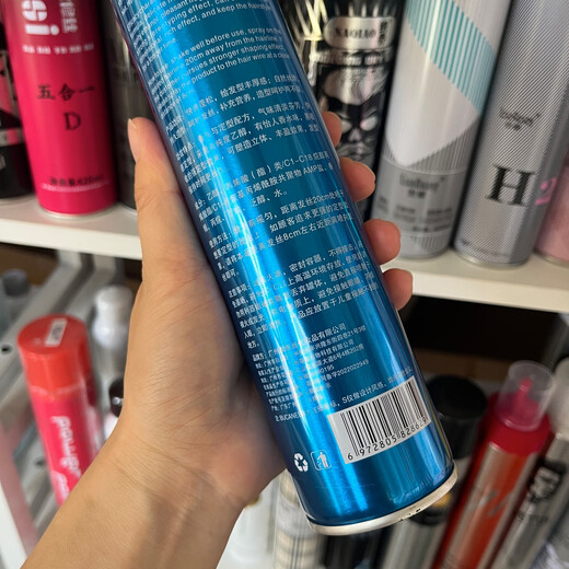 尚雅丝陶醉香型特硬干胶快速蓬松自然丝滑呵护发丝持久定型不起白 400ml