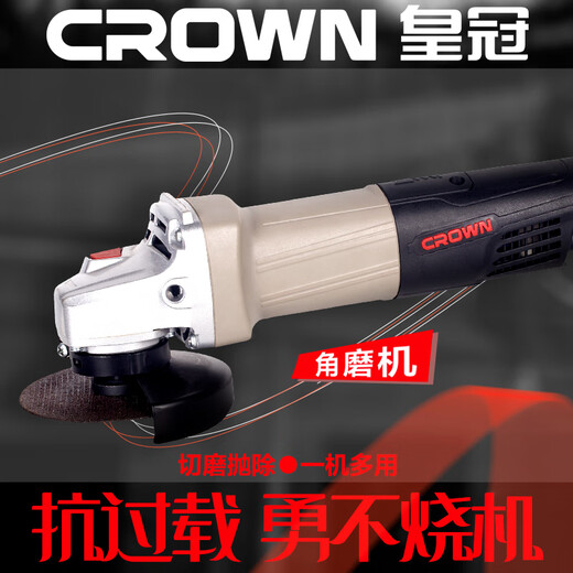 Crown CT13566 Multifunción Corte de molinillo de ángulo de alta potencia, molienda y pulido CT13489-230 mm 2600W