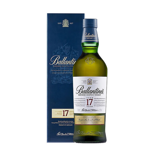 百龄坛（Ballantine's）17年 苏格兰威士忌 750ml 40度 进口洋酒
