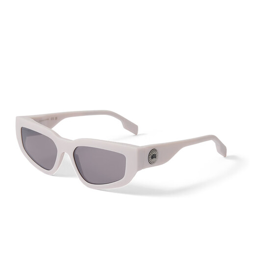 Canada Goose [New Product] Faroe Women's Sunglasses Sunglasses 8110W 9864 Matte Lavender Purple/Mirror Blue