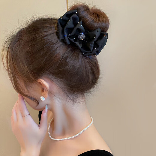 Chimera (CHIMERA) ball head grabber bow ponytail clip back of head hair grabber hair accessories headband girl birthday gift