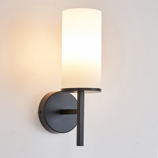 Nordische LED -Wandleuchten Schlafzimmer Nachtleuchte Wohnzimmer Schwarz modern