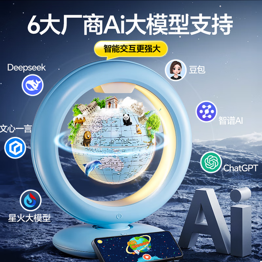 Mengduofu Magnetic Lévitation Globe Ai Ban Sac Deepseek pour enfants