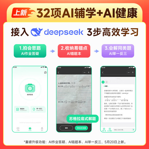 BOE京东方小课屏B1学习机【重磅引入deepseek】护眼儿童网课AI幼小学初中高平板12.7''6+256G