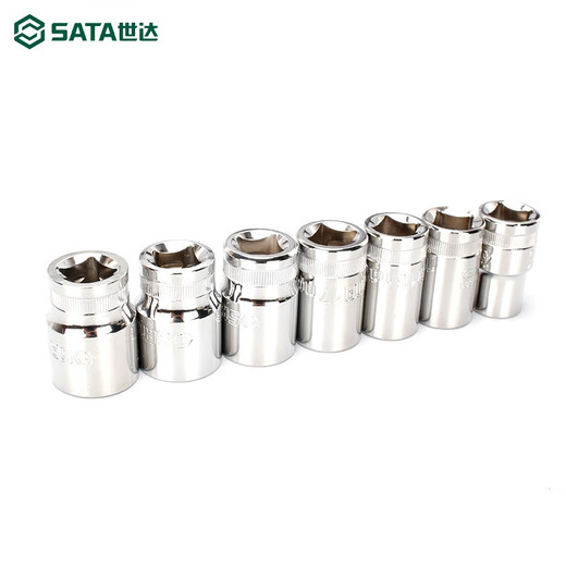 
SATA SATA Tools Big Flying Ratchet Wrench 12 Corner Sleeve Head 12 Interface Sleeve Hose Wrench Head 13601 13607/16mm