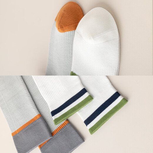 Huodiniao autumn and winter yoga socks professional non-slip women's Pilates over-the-knee compression socks indoor running fitness aerobics floor socks right-angle heel non-slip over-the-knee yoga socks-Navy Blue