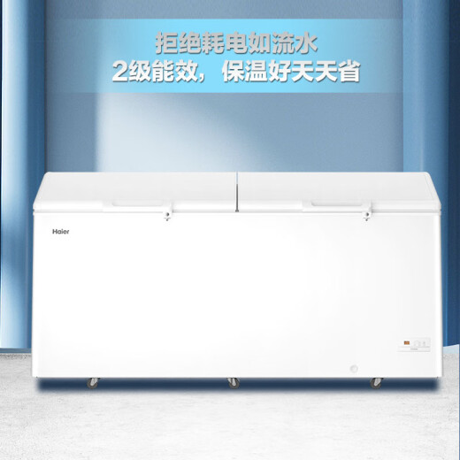 HAIER FEECER 300/308/369/429/519/629 litros o más a gran capacidad congelador comercial doméstico Temperatura ultra baja congelamiento rápido y reducción de heladas Refrigeración antibacteriana y congelamiento dual Uso 719L [-38 ultra-bajo] Longitud de control de temperatura electrónica 1.86 metros