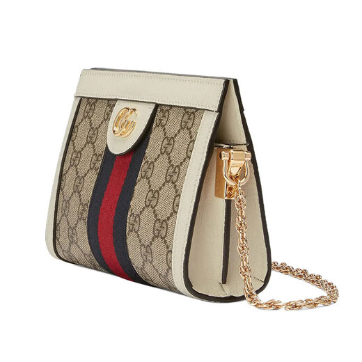 Gucci (Gucci) Bolsa de cadena Ophidia Retro Retro Old Canvas Bolshutch Bagbody Bolshody Bolsas de mujer Blanco 602676-K05NB-9794 Longitud 19*Ancho 6*Altura 14cm