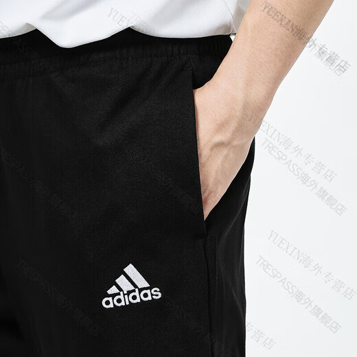 阿迪达斯 （adidas）裤子男秋季新款直筒裤宽松薄款跑步长裤男士运动裤GK9222 GK9273_直筒  XL 175-195斤