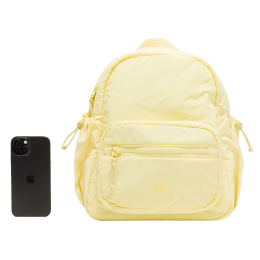 Sac à dos adidas sac masculin sac féminin 2025 automne nouveau sac de sport junior et lycéen des élèves du sac d'école sac d'ordinateur sac d'ordinateur décontracté sac à dos kc1392 jaune, sous réserve des articles physiques du comptoir