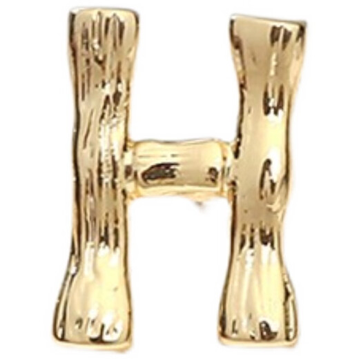 Juke Retro 26 English Letters Anzug Brosche kleine Kragen Pin Herren Badge Korsetthülle Zubehör Neueste Style B