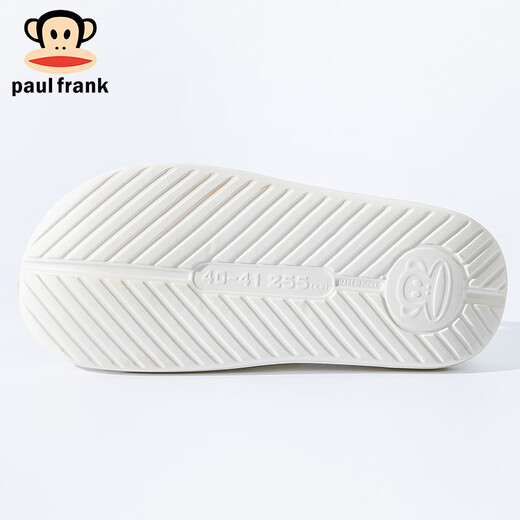 Paul Frank Big Mund Affe Sandalen für Frauen Sommer Eva Home Shoes Home Badezimmer Badeschuhe im Freien im Freien mit dick-lockigen Sandalen 6321 Weiße Frauenstil 36-37 Kartengröße Einheit