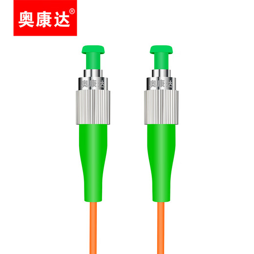 Aokonda Multimode Single Core Gigabit Fiber Fibre Jumper LC/SC/FC/ST/Interface Broadcast FC/APC-SC/APC Multimode Fibre Jumper-Erweiterung Jumper Tail Fibre Custom Länge FC (APC) -FC (APC) Multimode Single Core 3-Meter