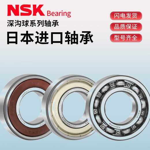 NSK 进口轴承6200 6201 6202 6203 6204 6205 6206 6207 ZZ/DDUCM 6202ZZ*金属密封