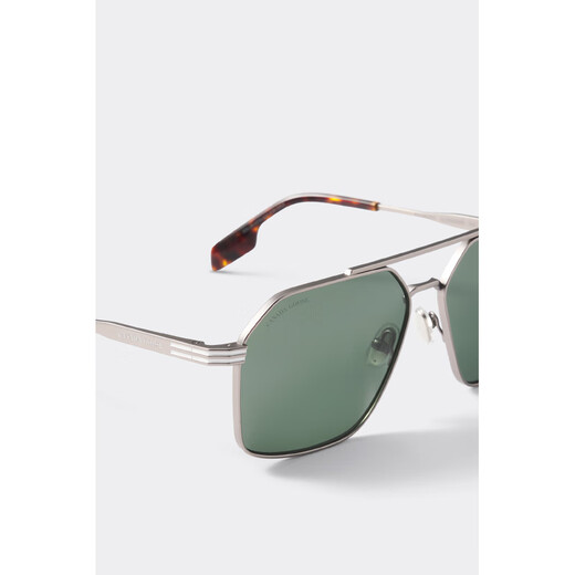 Canada Goose [New Product] Moraine Men's Sunglasses and Sunglasses 8104M 9866 Matte Light Gray/Green