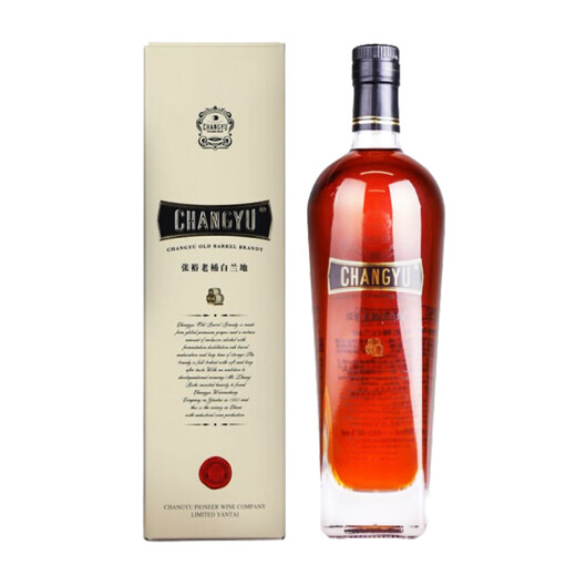 张裕【整箱6瓶】张裕老桶白兰地  张裕12年白兰地 2018年老酒700ml 老桶一箱 6瓶