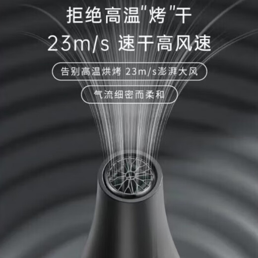 SAWAAG hair dryer for barber shops, special for hair salons, high wind silent hair dryer for home barber shops, high power negative ions that do not damage hair, 3800W fast drying hot and cold air, gray AC AC pure copper large motor, 2 meters cable