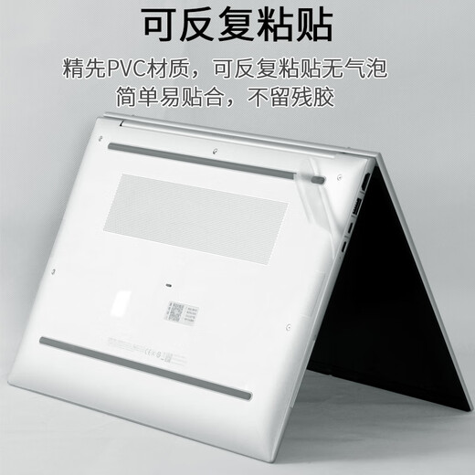 尼凡惠普Elitebook 1040/640/645/630/635 G11笔记本x360外壳贴膜纸840/845/830/835 G10 G9电脑保护膜 A面(留言颜色材质，默认透明磨砂) Elit