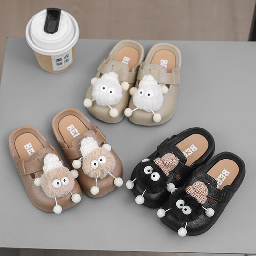 Rongxitu Sommer Kinder Anti-Rutsch weicher Sohle Eva Cartoon Sandalen 728-2 Meter Weiß 30 -35 Ein Box Schuss 30 Paare
